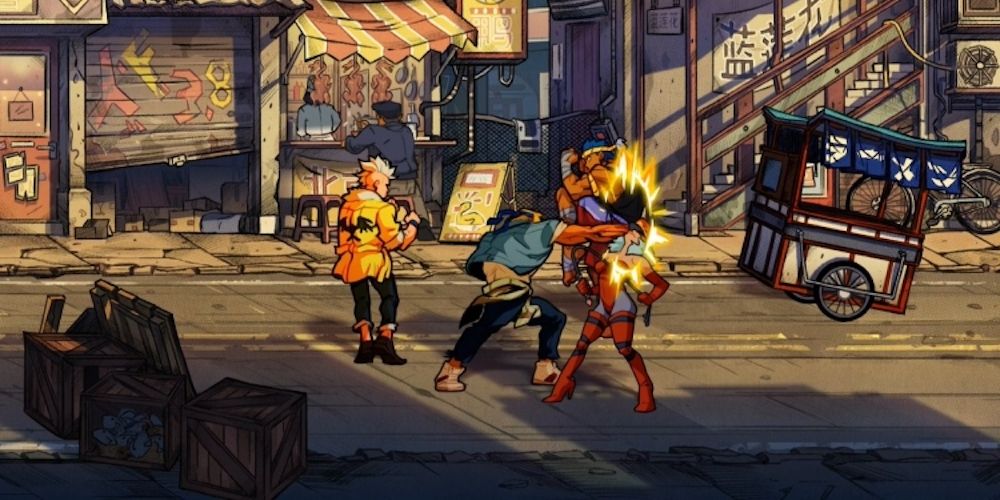 Streets of rage 4 combat axel punching