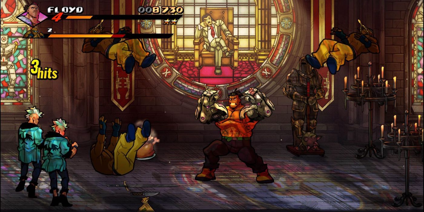 Streets of rage 4 floyd attacking