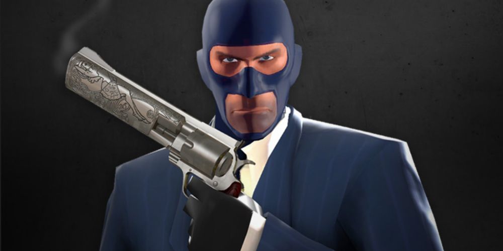 Team-Fortress-2-Blue-Spy-Holding-Ambassador
