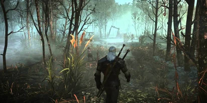 The Witcher 3 Geralt in Swamp Cropped
