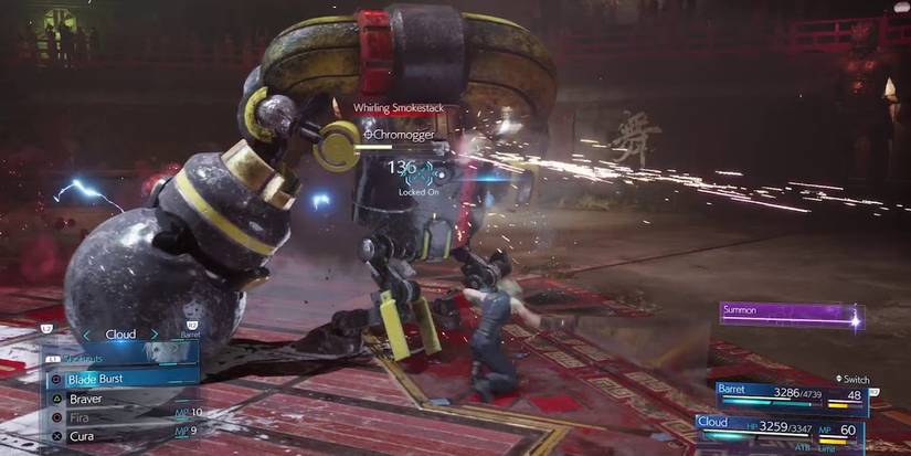 Two-person team vs team payback final fantasy VII remake