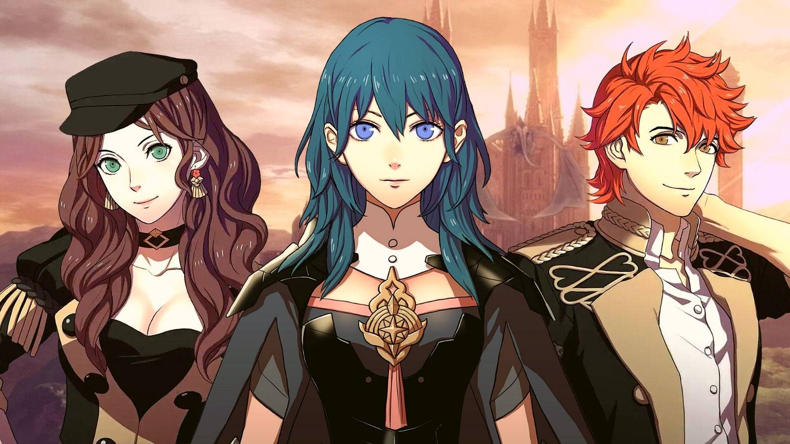 Fire Emblem Three Houses Byleth Sylvain Dorothea