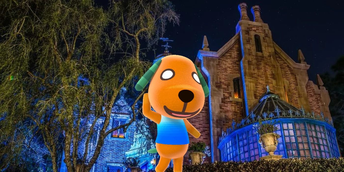 Animal Crossing Biscit Haunted Mansion