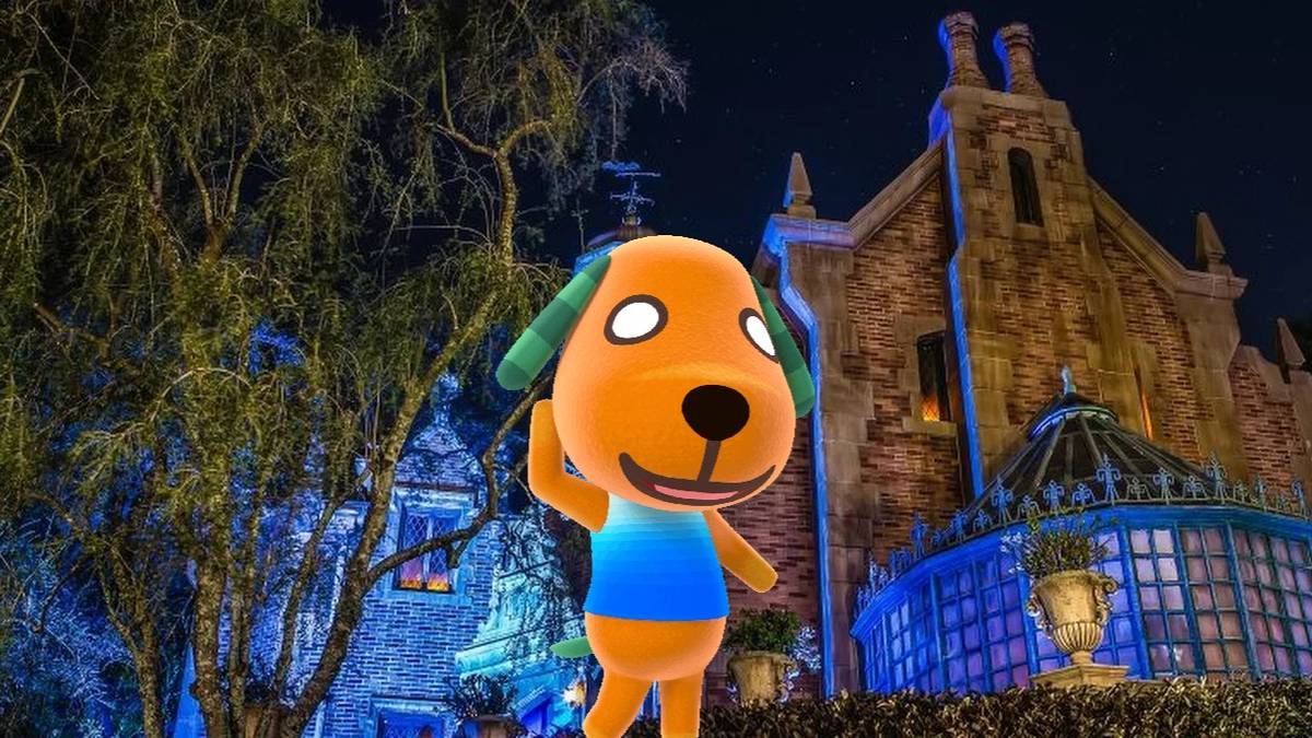 Animal Crossing Biscit Haunted Mansion