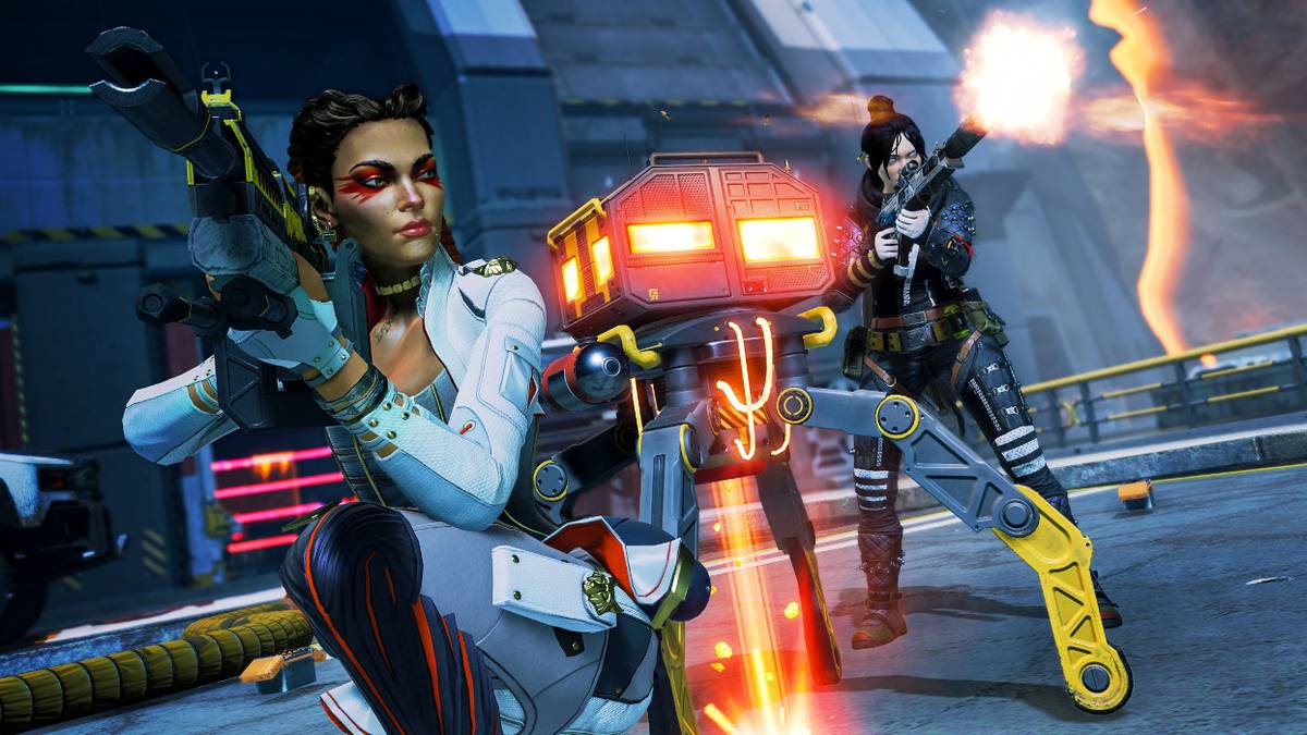 apex legends loba with gun