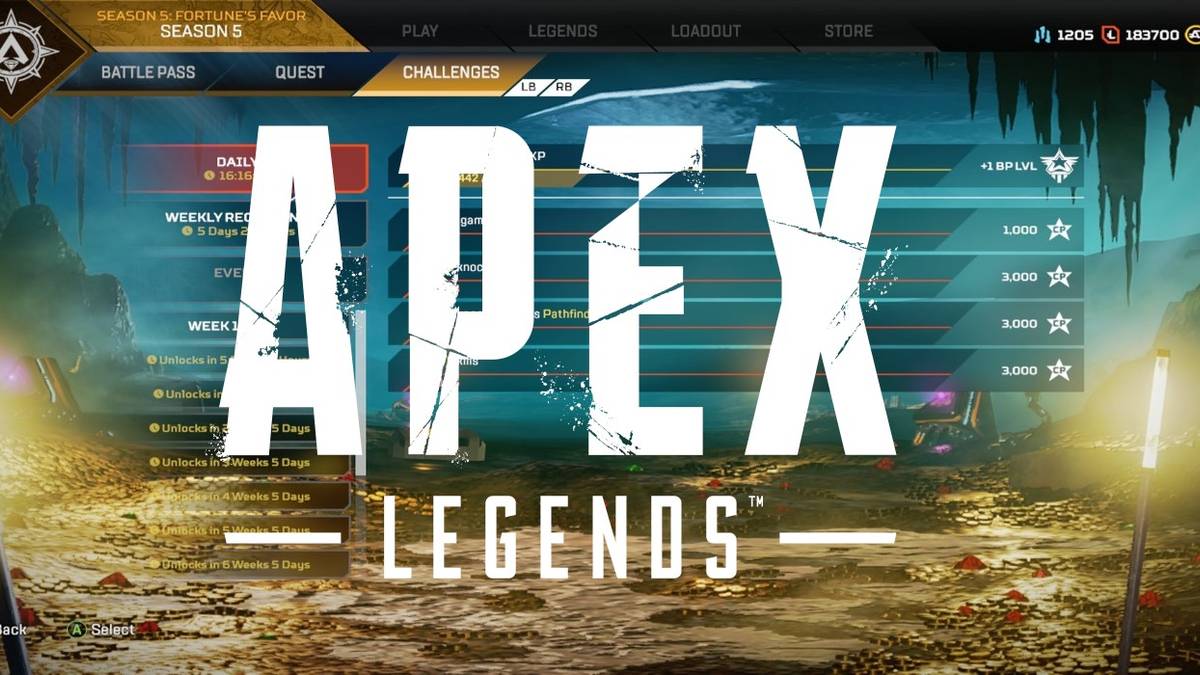 apex legends CP challenges
