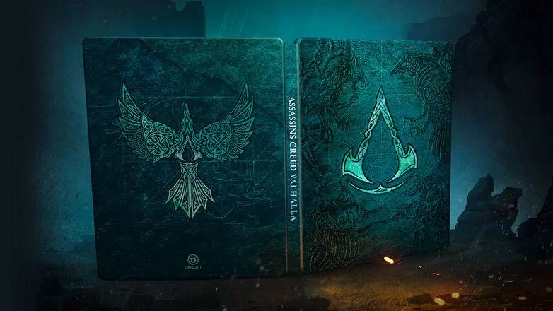 assassins creed valhalla steelbook