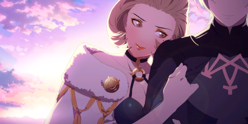 Fire Emblem Three Houses Manuela S Support Art