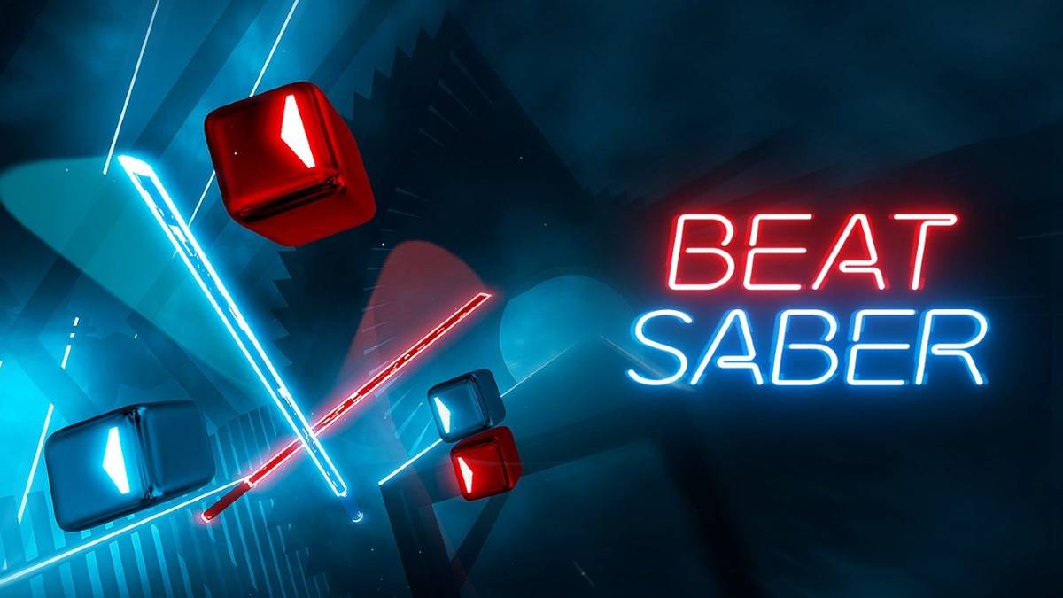 beat saber, promo art, gameplay