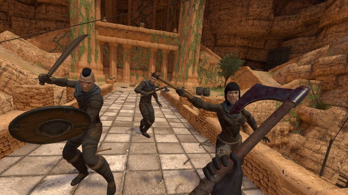 blades and sorcery, VR game, leaving early access, steam promo screenshot