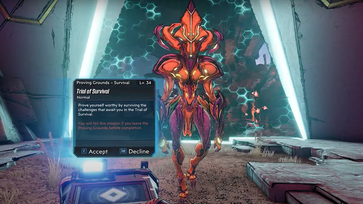 borderlands 3 trial of survival location