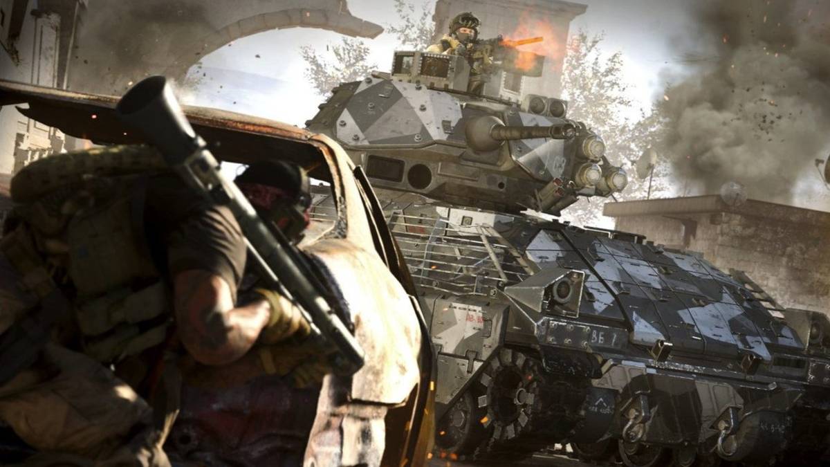 call of duty modern warfare tank ambush