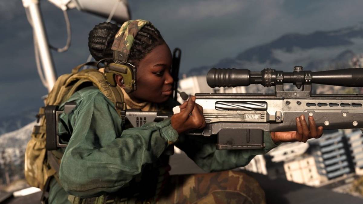 call of duty warzone sniper reloading