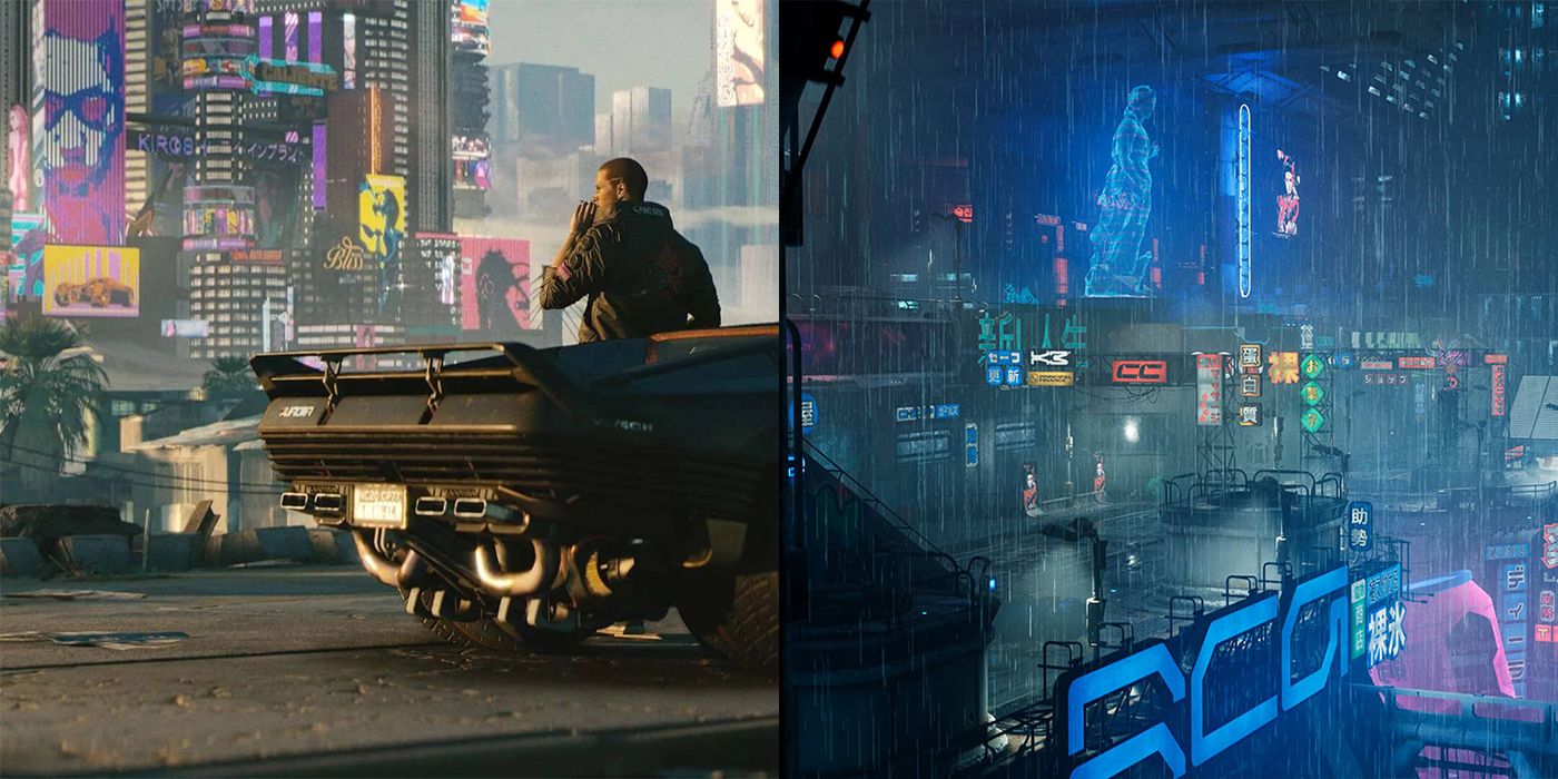 cyberpunk 2077 the ascent world comparison