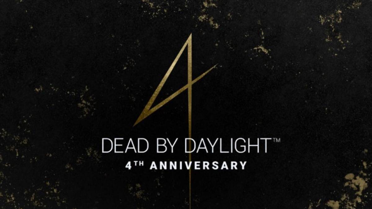 dead by daylight fourth anniversary logo