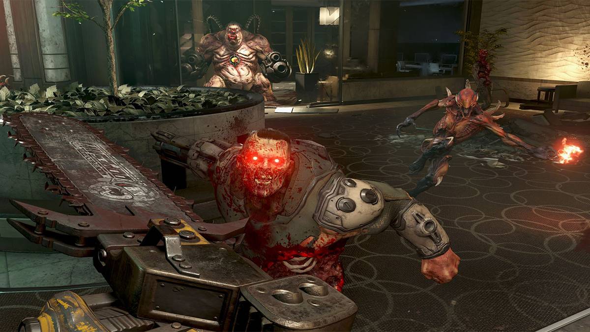 doom eternal chainsaw