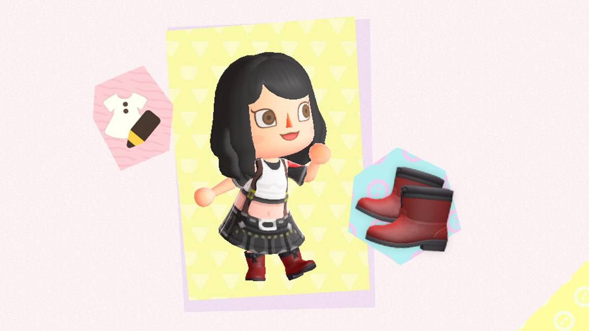 final fantasy 7 remake animal crossing patterns mark square enix nintendo