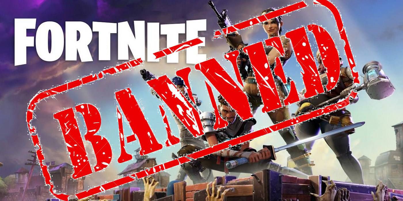 young fortnite player banned