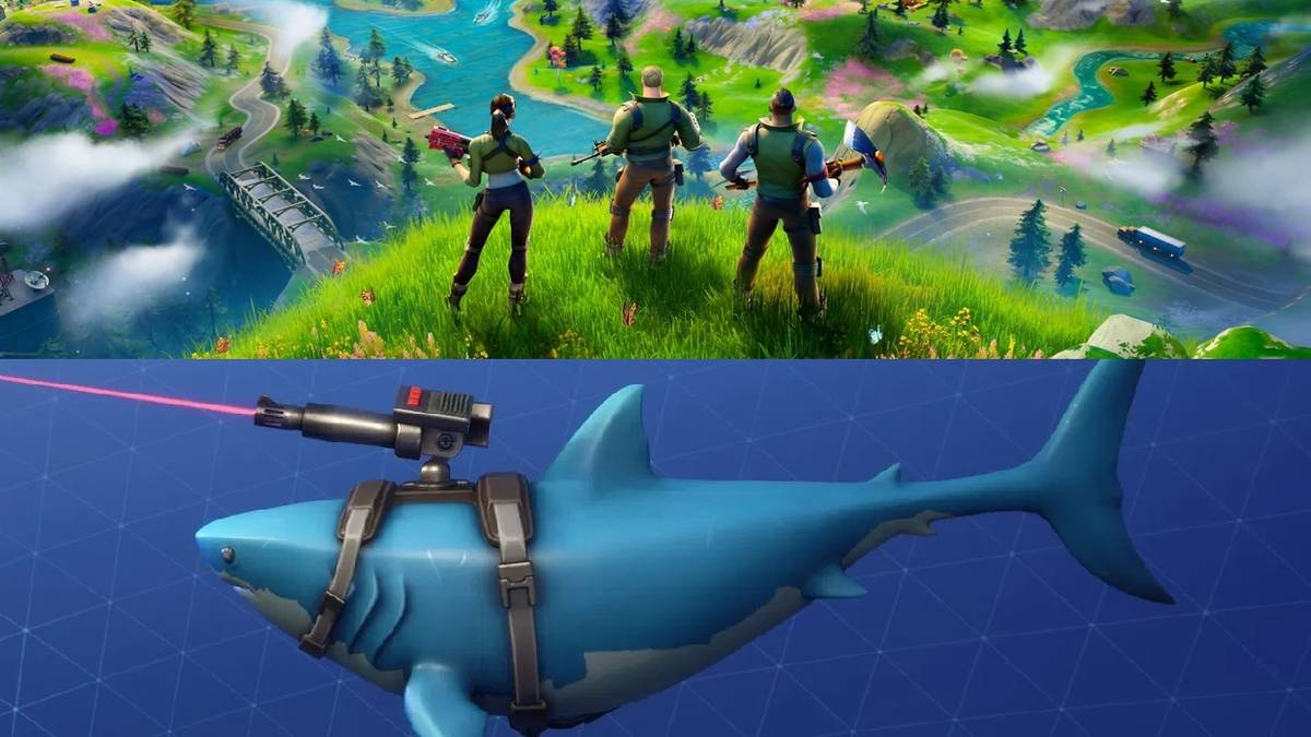 laser chomp glider fortnite