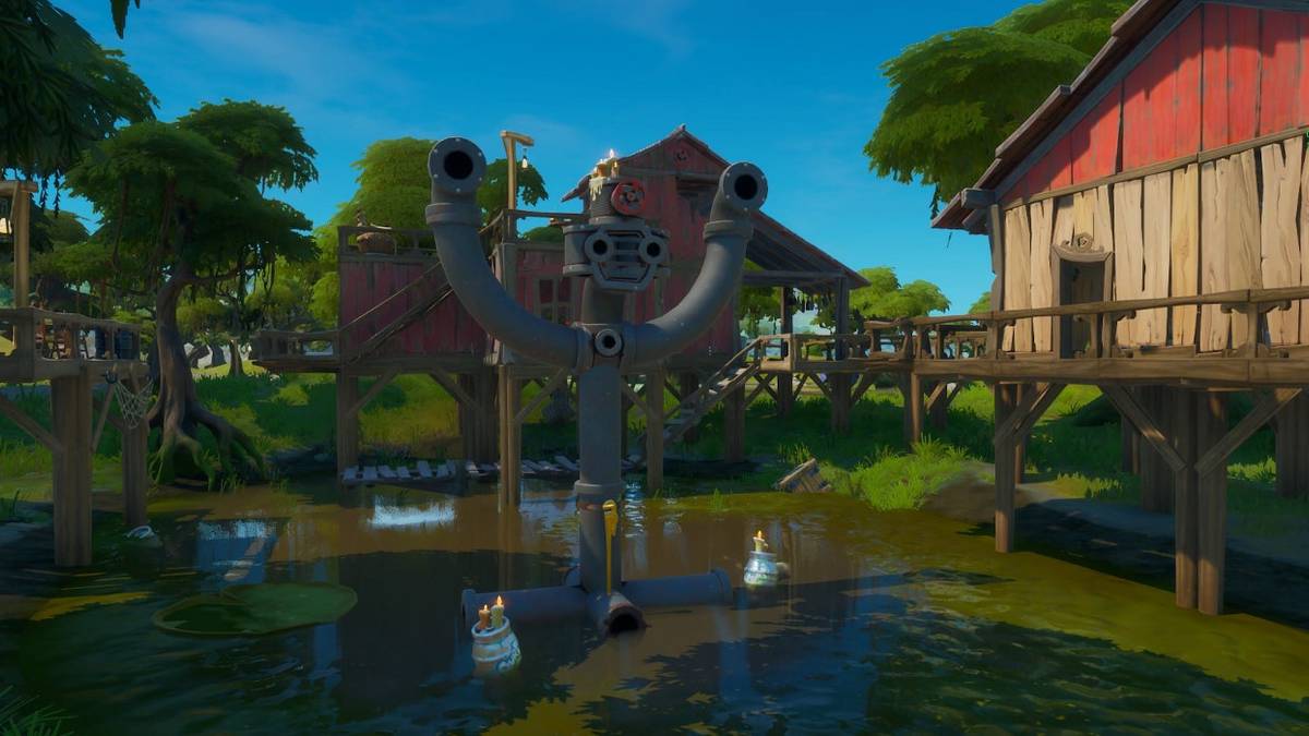 where is shanty town in fortnite
