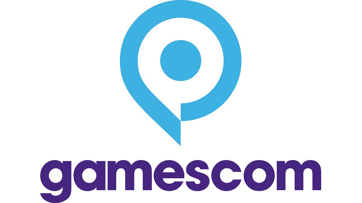 gamescom logo purple font