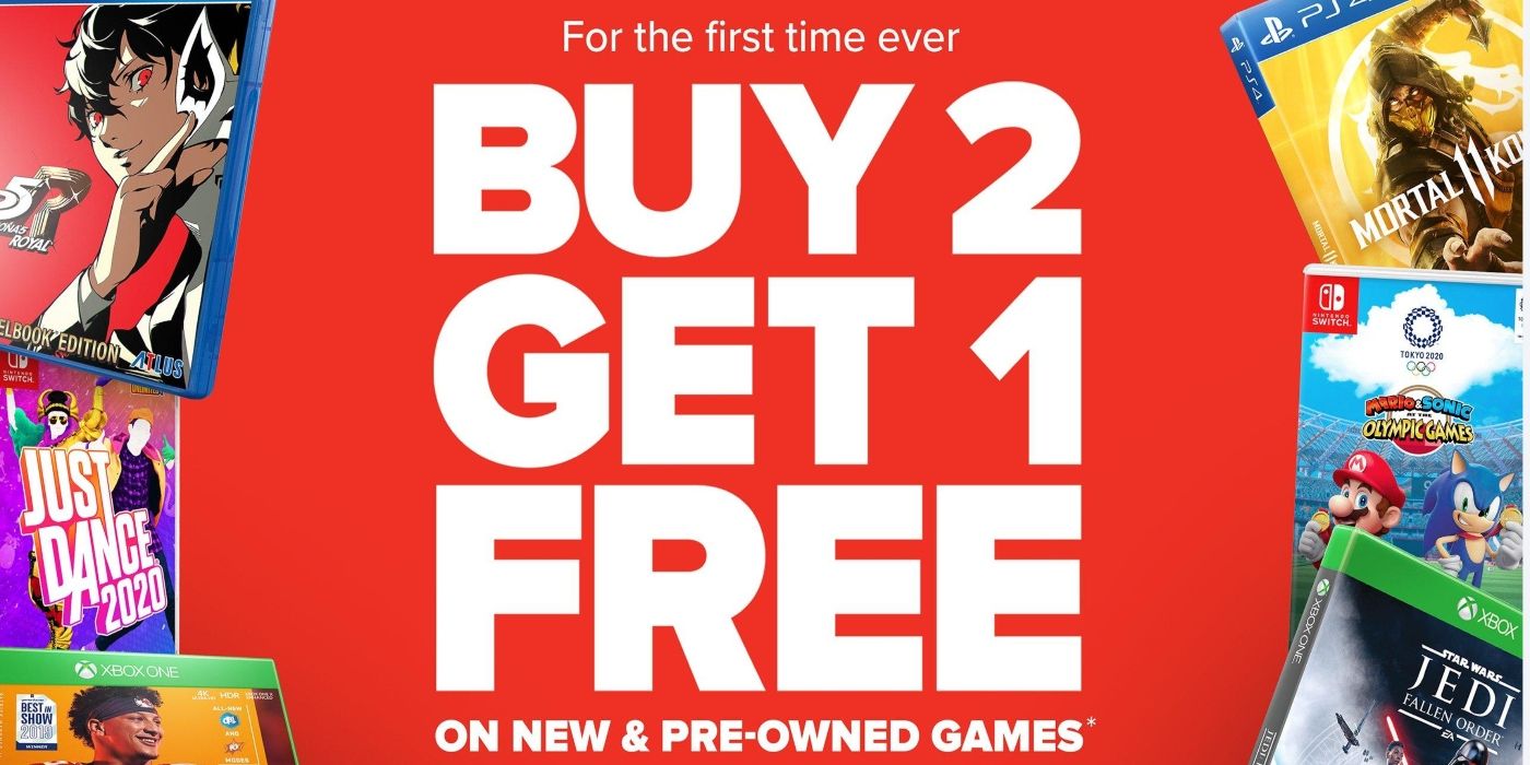 GameStop Memorial Day Sale Includes Buy 2 Get 1 Free Deal