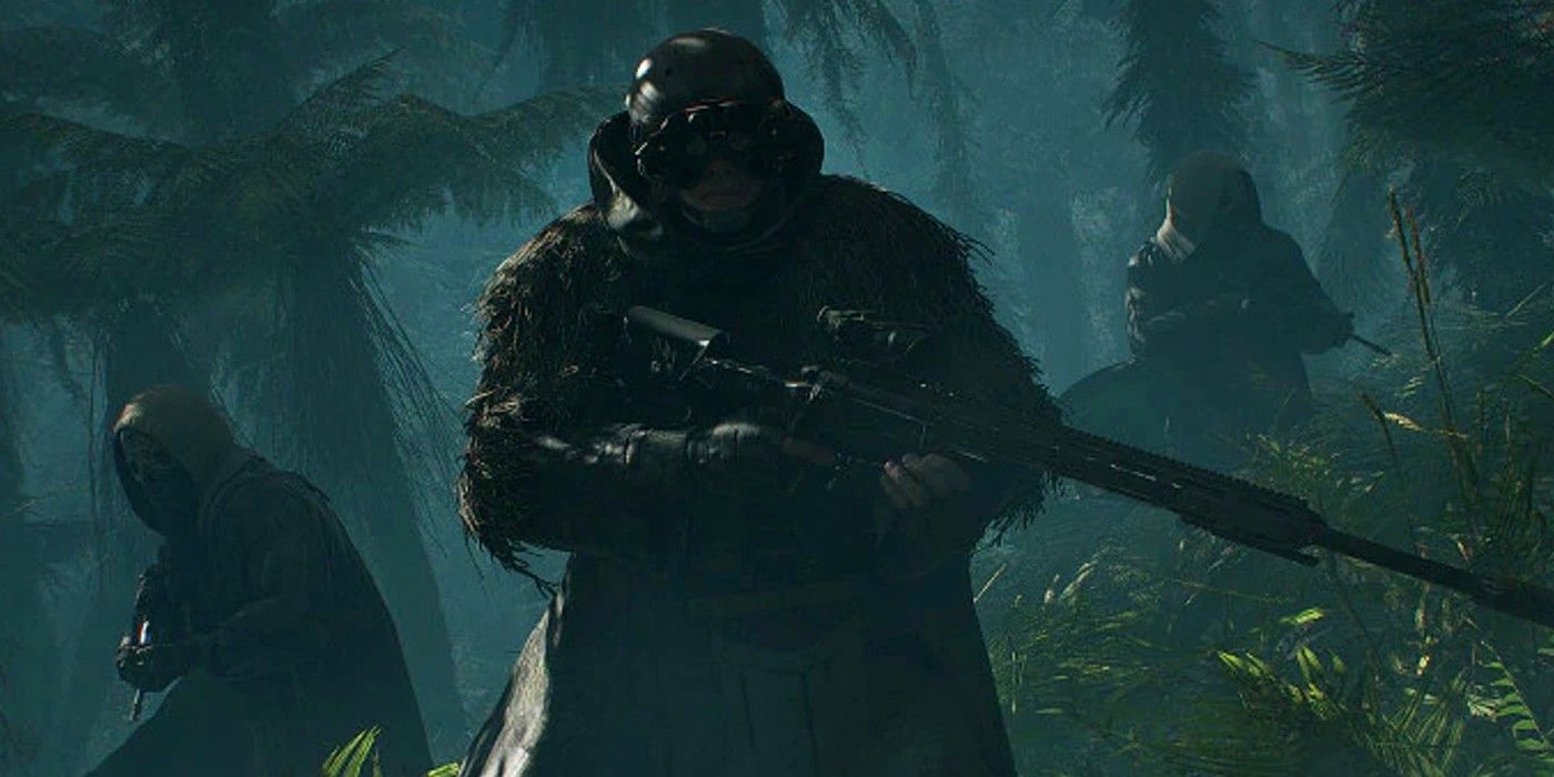 ghost recon breakpoint, forest promo art, ubisoft