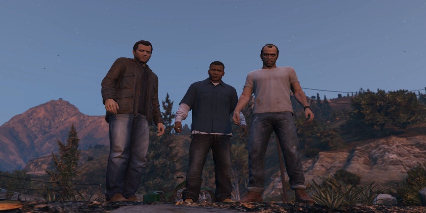 What character are you in gta 5 фото 109