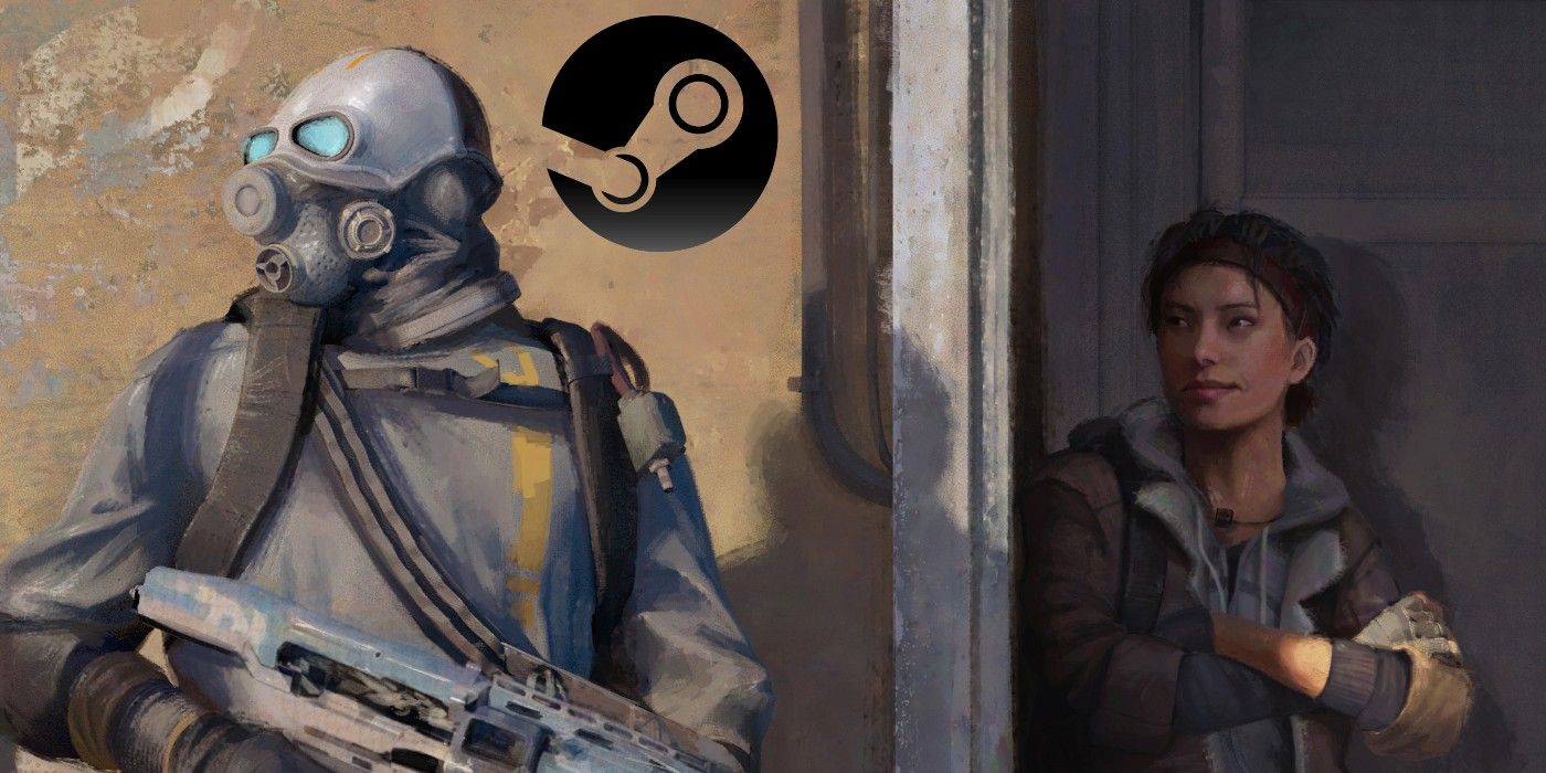 half-life alyx, vance, overwatch soldier, combine, promo art, steam vr