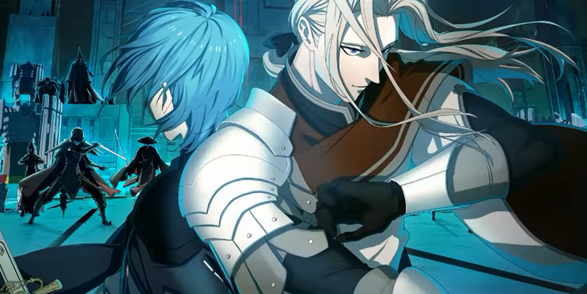 Fire Emblem Three Houses Male Byleth Jeritza S Support Art