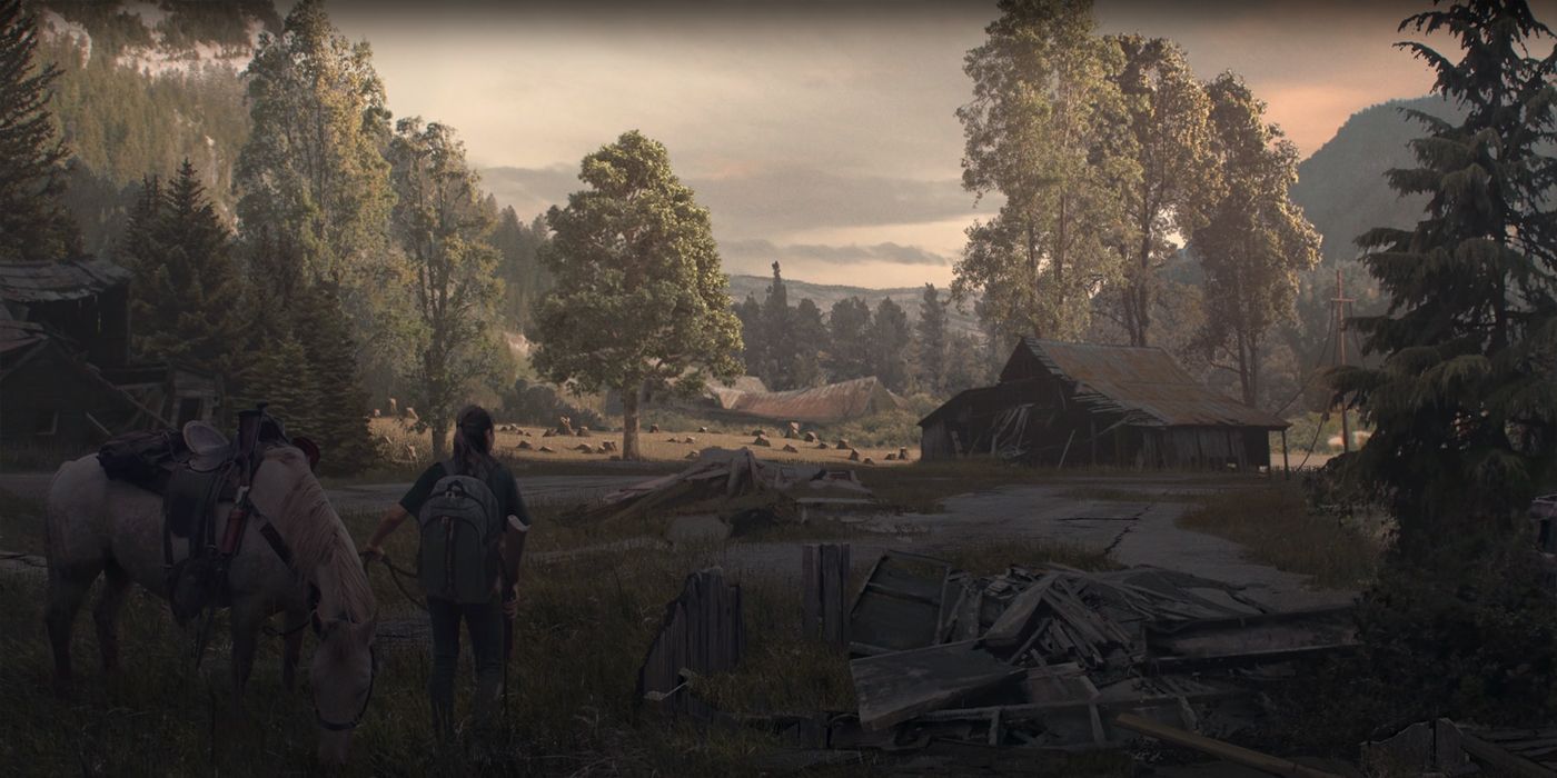 The Last of Us 2 on horseback