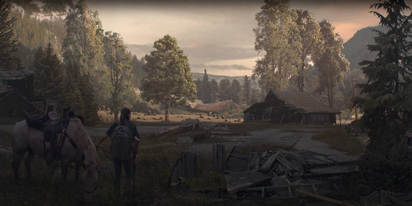 The Last of Us 2 on horseback
