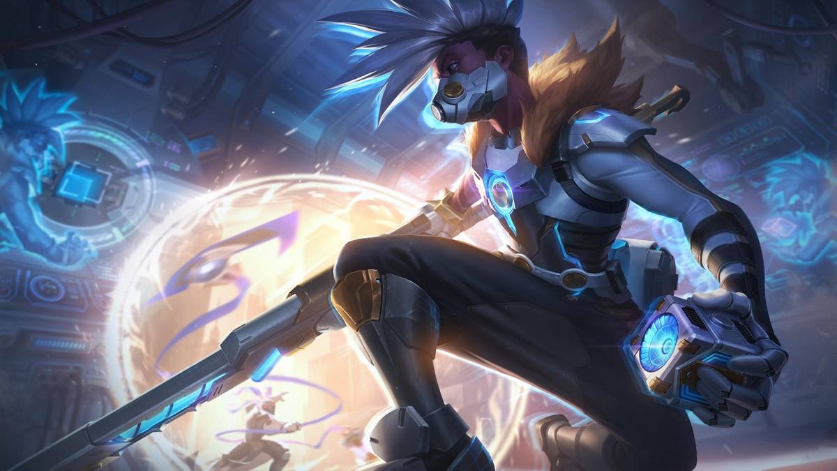 lol pulsefire ekko splash art