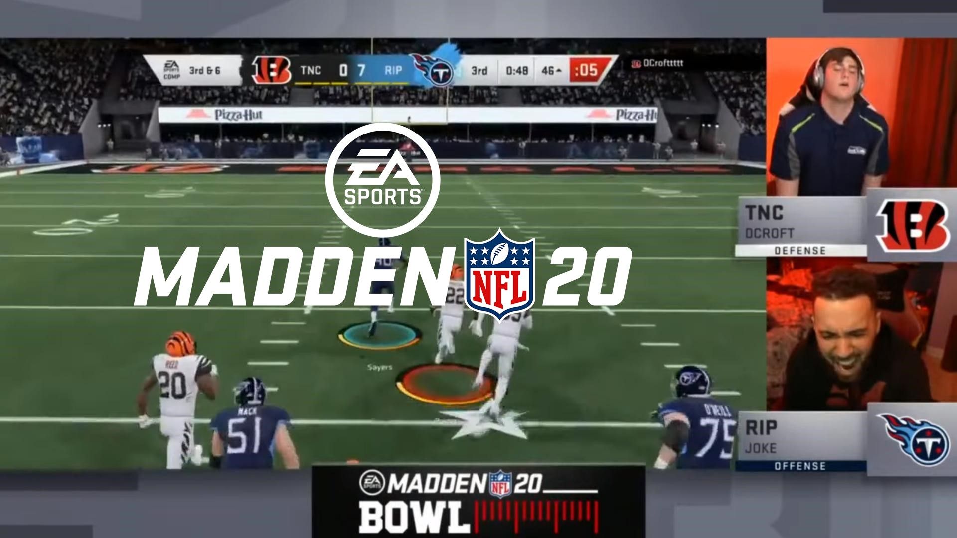 madden bowl nfl 20 run play