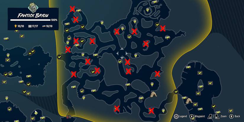 maneater fawtick bayou landmarks map