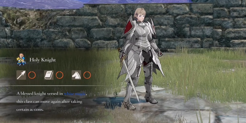 Fire Emblem Three Houses Holy Knight Mercedes Mercurius