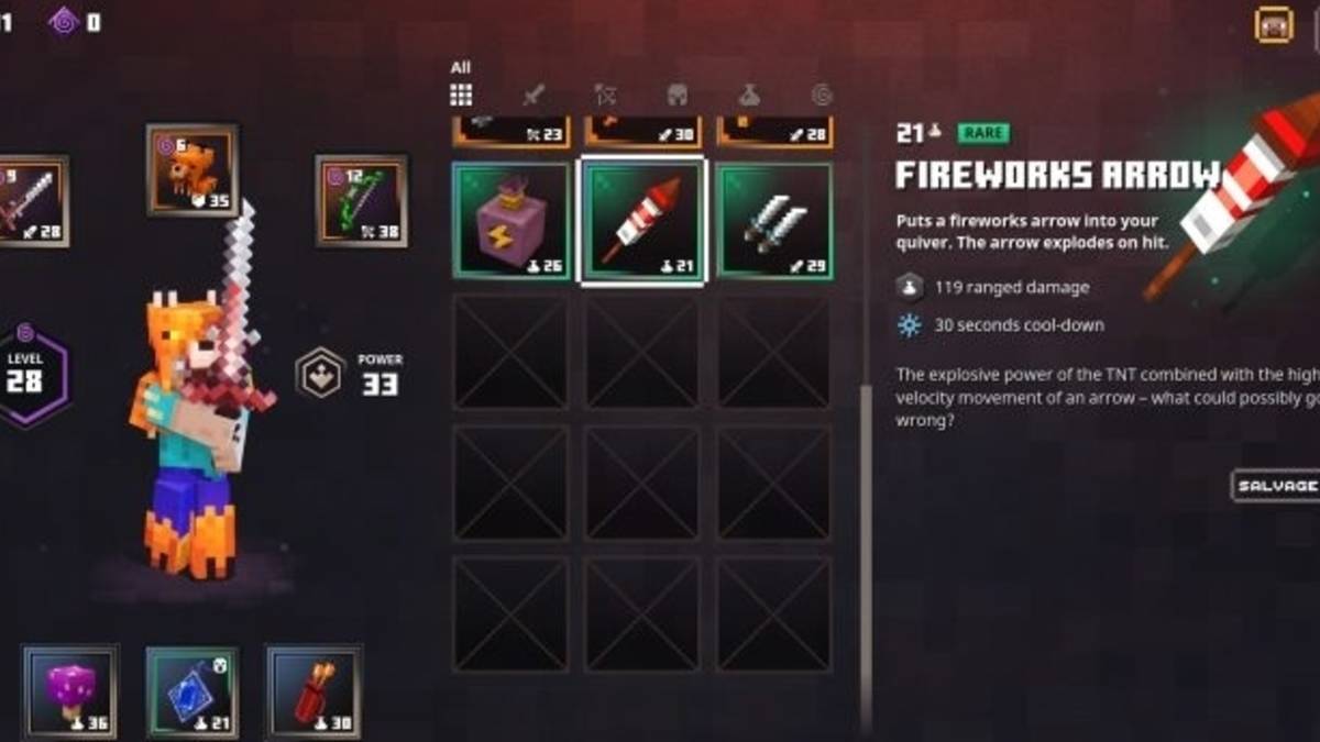 Minecraft Dungeons Artifacts