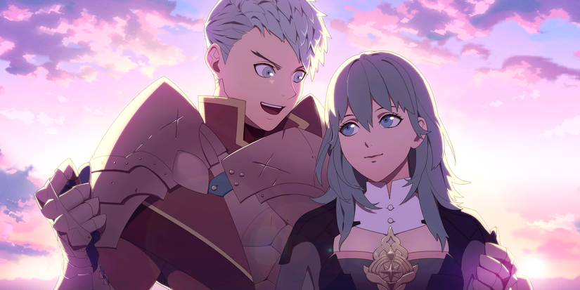 Fire Emblem Three Houses Caspar Byleth S Support Art