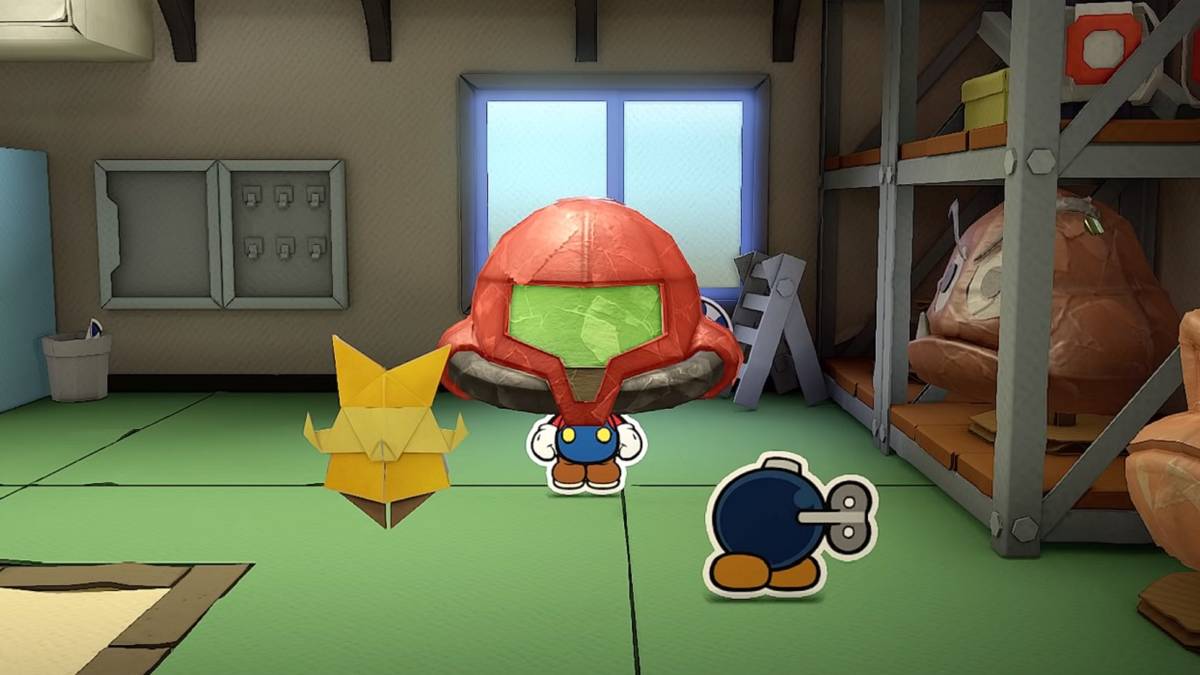 paper mario origami king nintendo references