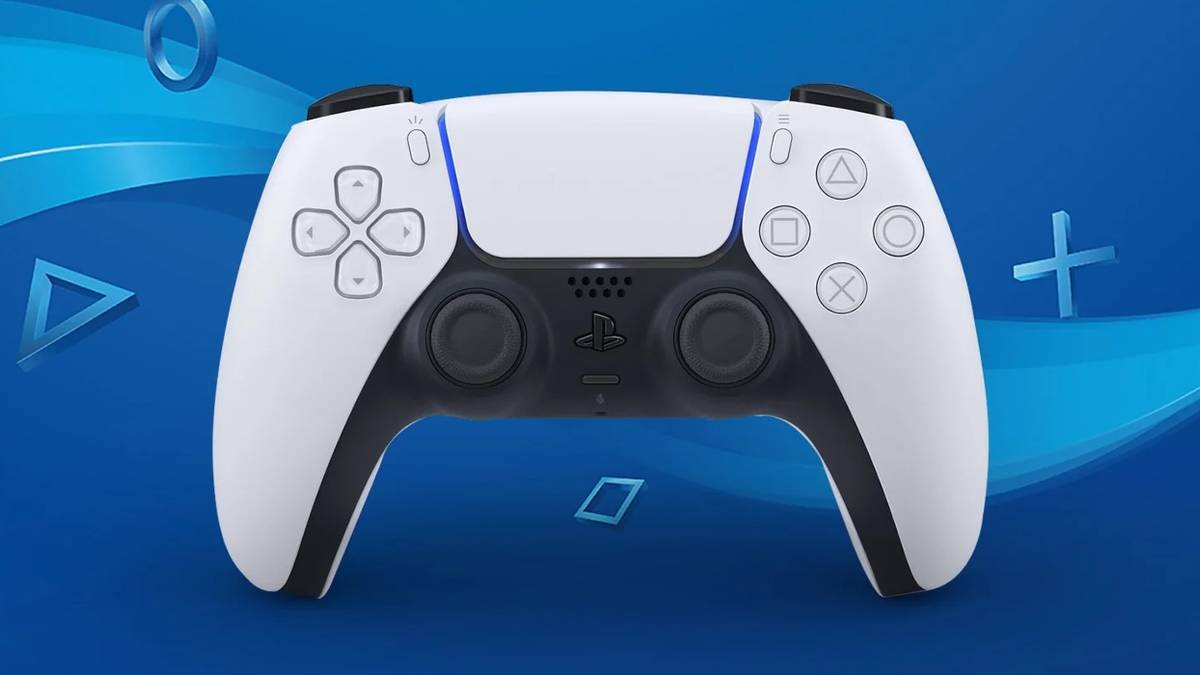 dualsense controller playstation background