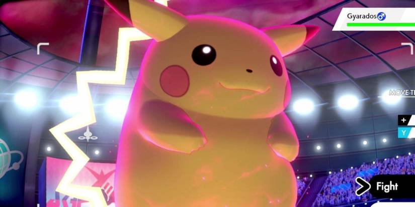 gigantamax pikachu battle