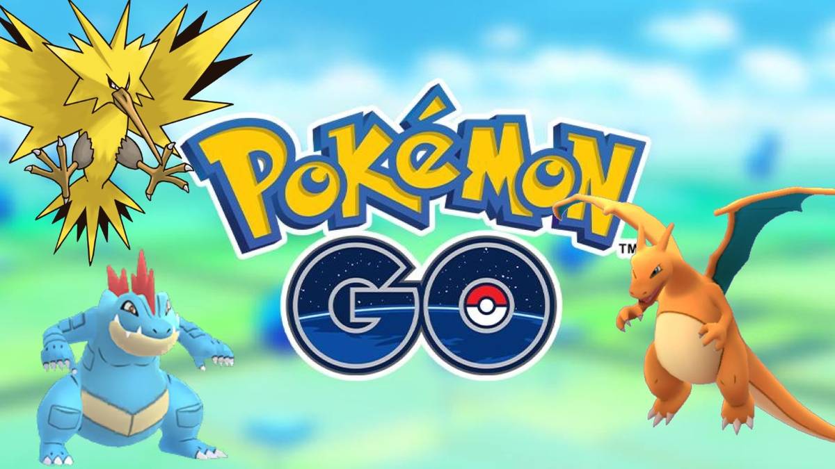 pokemon go zapdos charizard feraligator