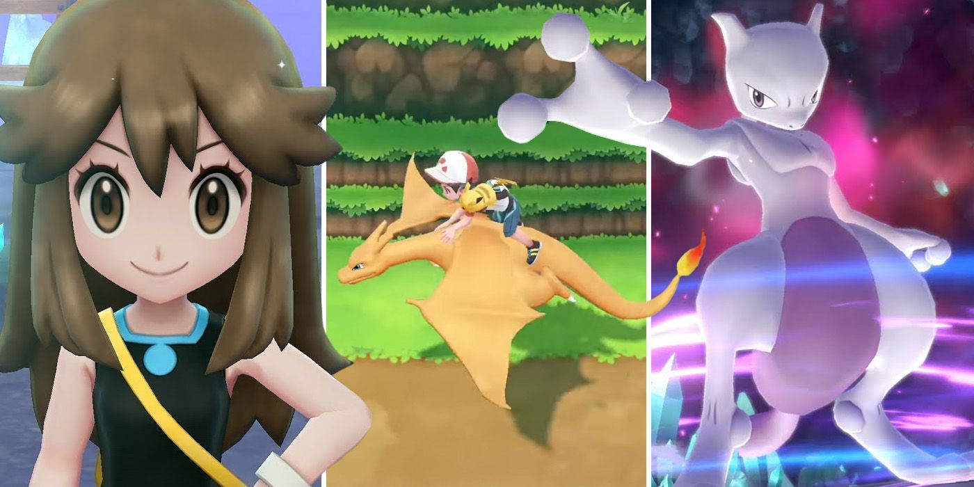 Some of the post-game content in the Pokemon Let's Go games