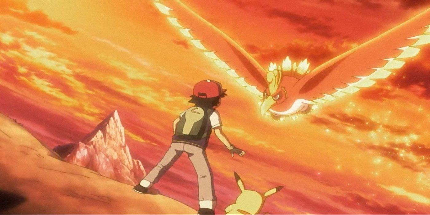 Ash finally got the shiny Ho-oh from first episode : r