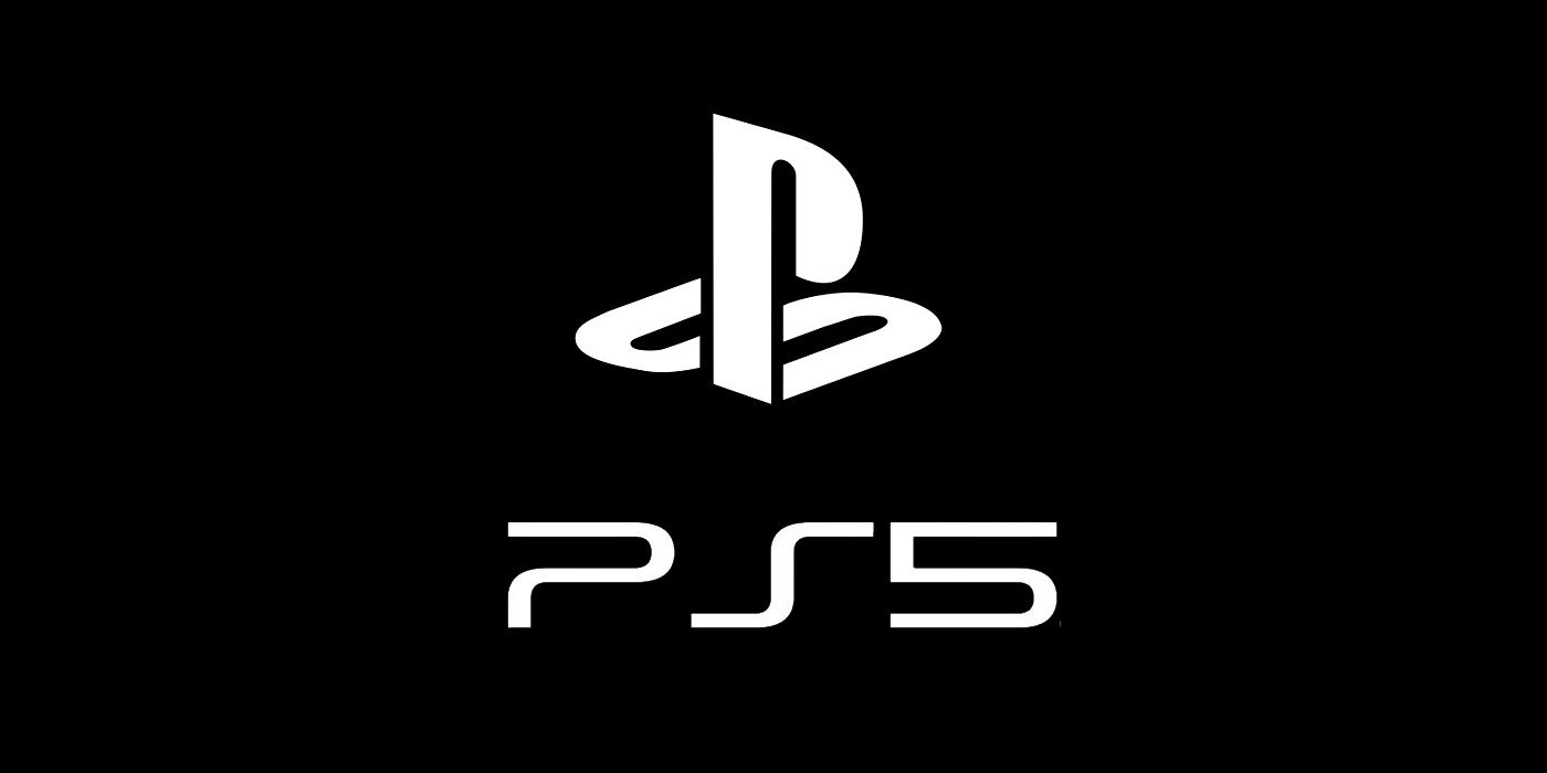 ps5 logo black and white