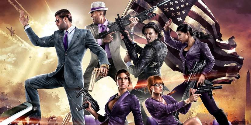 saints row 4 box art