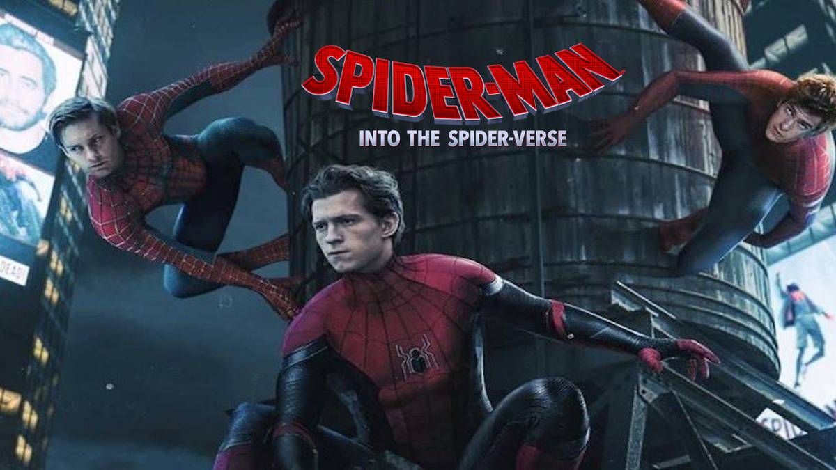 spider-man into the spider-verse tom holland tobey maguire