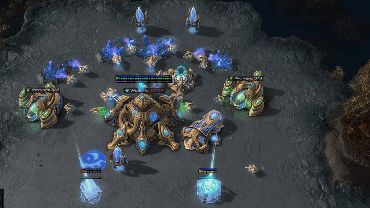 starcraft, gameplay, pro, keyboard