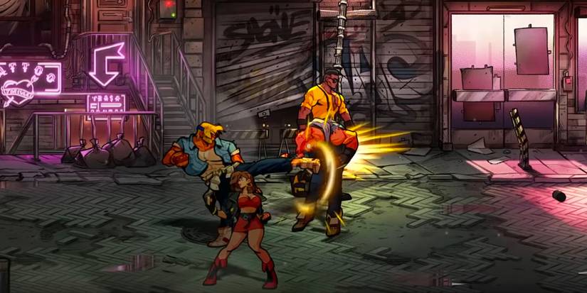 streets of rage 4 co-op action axel blaze adam lizardcube dotemu