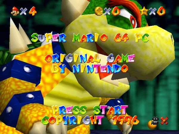 super mario 64 pc bowser